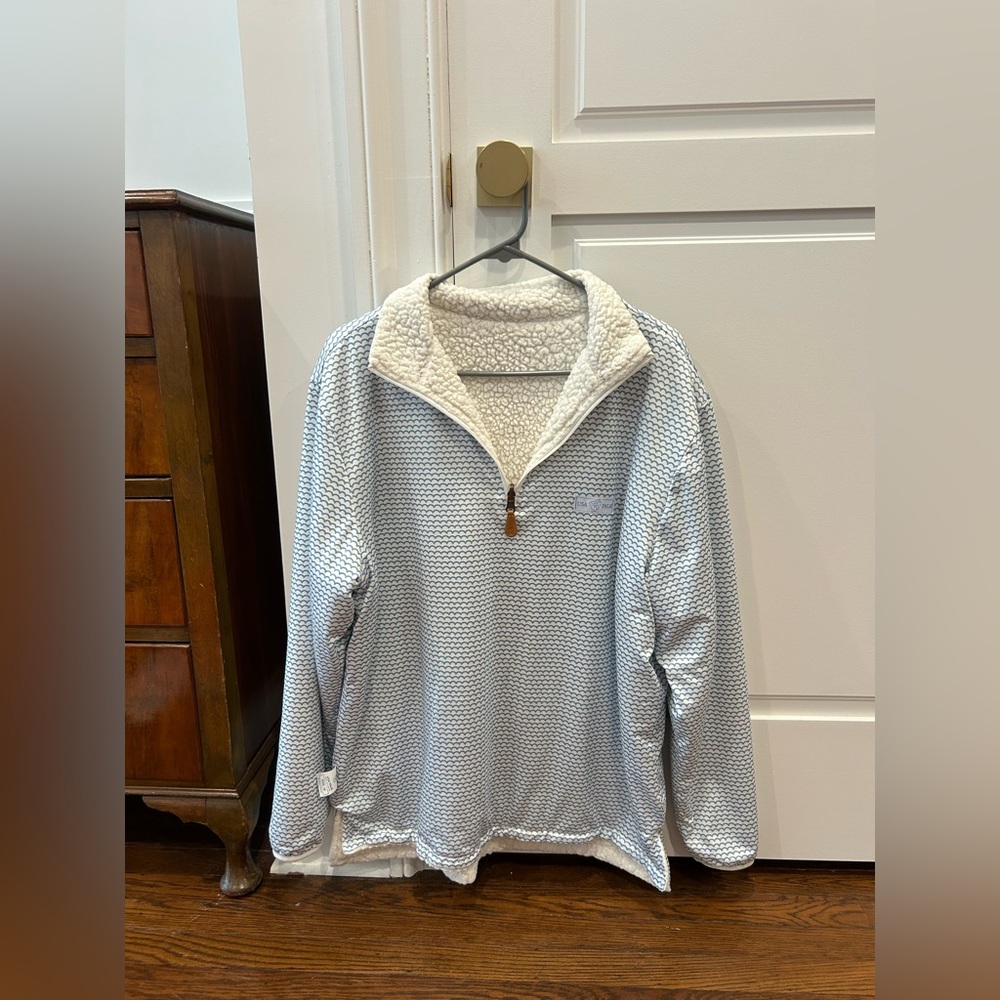 USA Palm pattern fleece